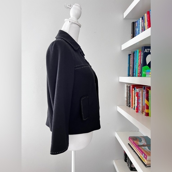 Sandro Sportswear Blazer Women’s Jacket Black Size Small - Picture 7 of 10